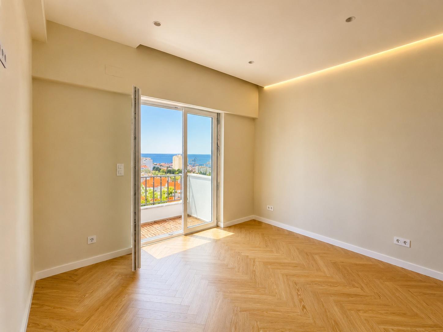 T2 premium a estrear com varanda, vista panorâmica sobre o rio Tejo e 2 elevadores - São Vicente - Lisboa