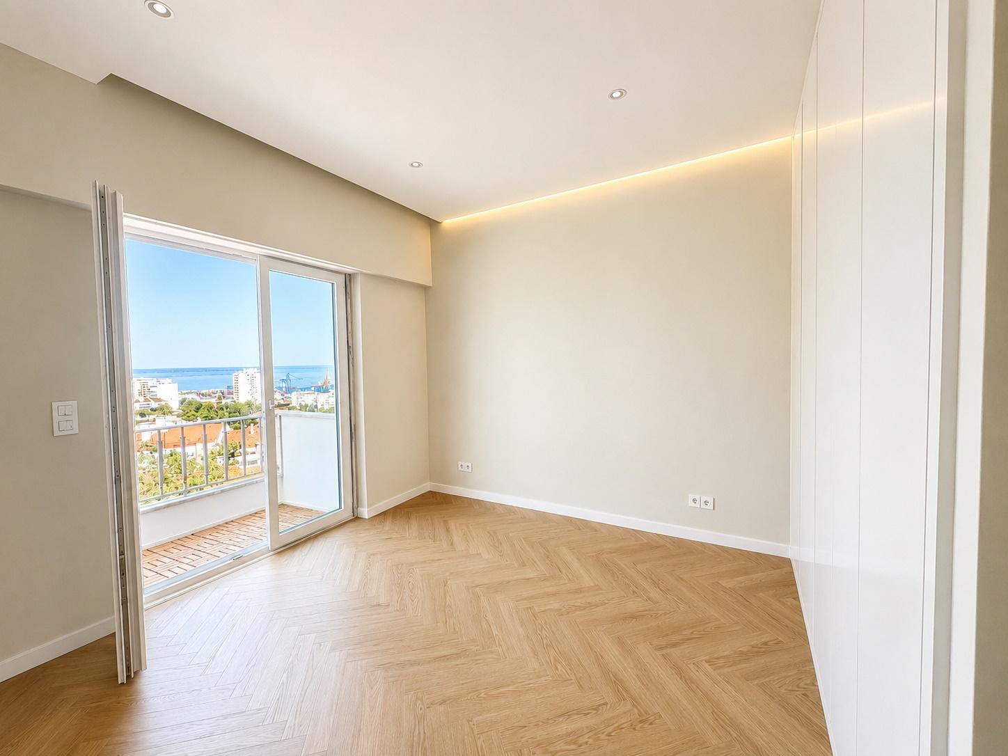 T2 premium a estrear com varanda, vista panorâmica sobre o rio Tejo e 2 elevadores - São Vicente - Lisboa