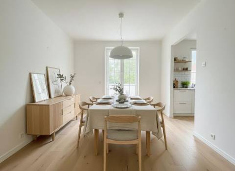 Apartamento T2 com varanda e vista de cidade - totalmente renovado