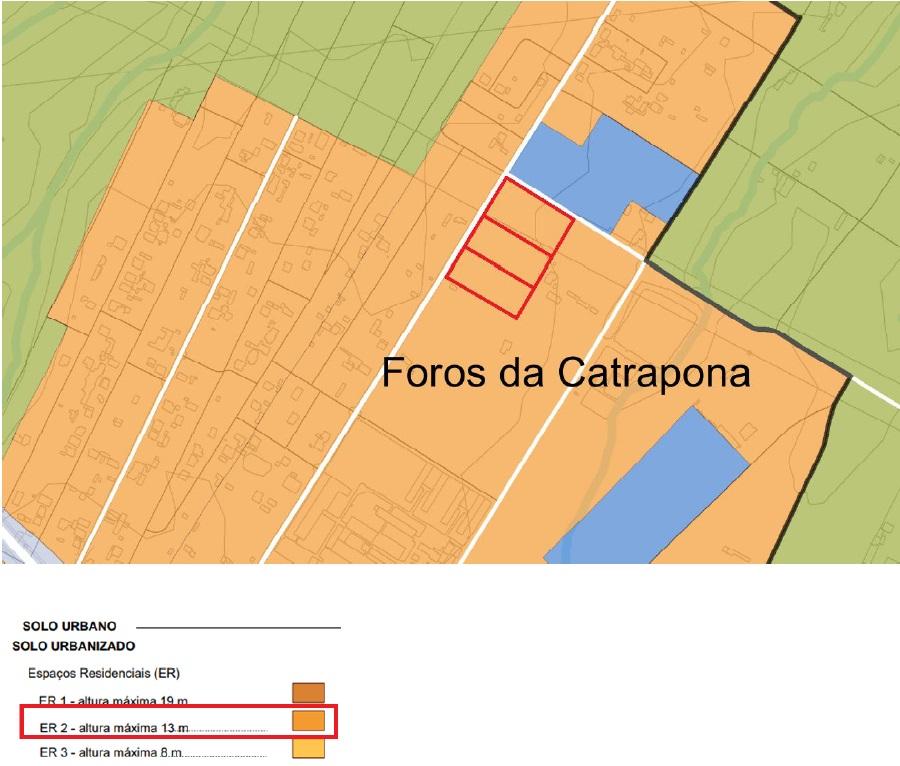3 Lotes de Terreno Urbanizável