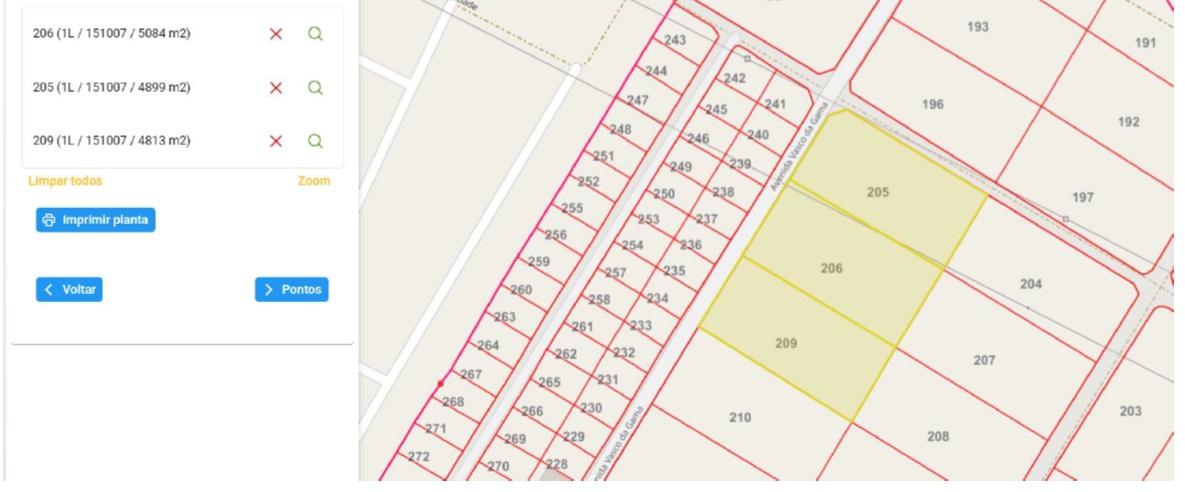 3 Lotes de Terreno Urbanizável