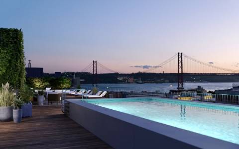 **Apartamento T2+1 em Infante Residences, Lisboa**