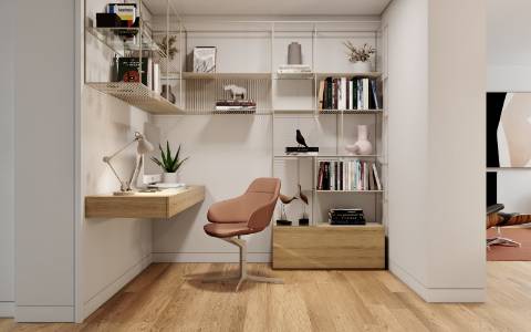 **Apartamento T2+1 em Infante Residences, Lisboa**