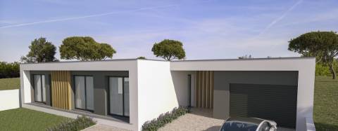 
MORADIA T4 TÉRREA DE ARQUITETURA MODERNA COM PISCINA - NADADOURO

