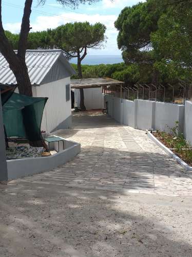 Moradia terrea-T2, encerida em 3 Terrenos na Courela do Pinhal com vista para Oceano Atlântico