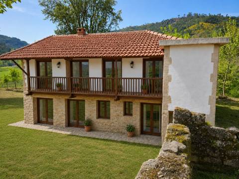 Quinta junto ao rio e área de lazer de Santa Senhorinha de Basto, Cabeceiras de Basto