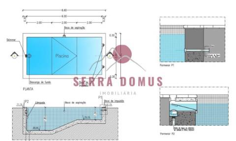 Moradia Geminada frações A ou B com tipologia T4 com piscina em Fernão Ferro