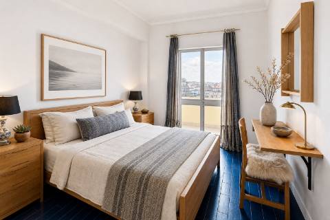 Apartamento espaçoso em Portimão com excelente área e localização central

