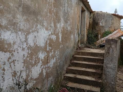 Casa antiga com quintal