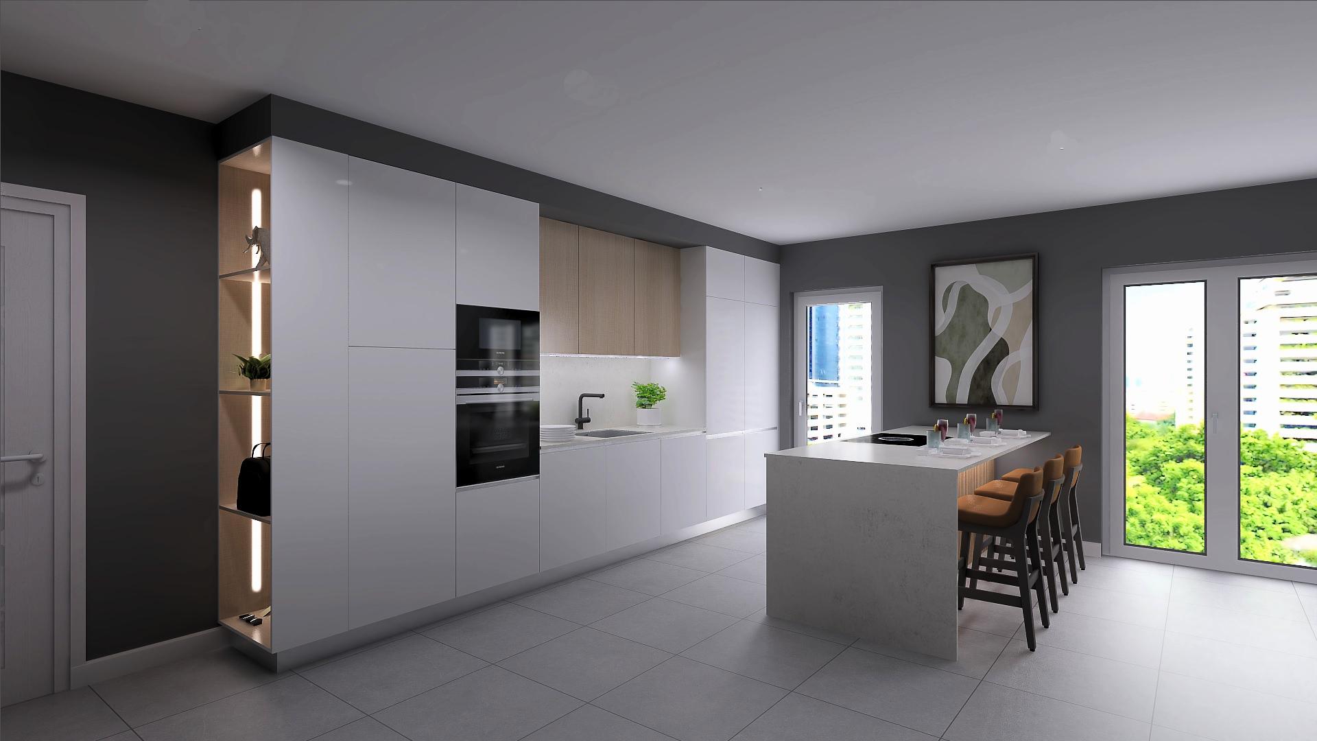 Apartamento T3 - Segundo Piso com Espaço na Cobertura (118,25 m²)