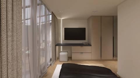 Apartamento T1 em Edifício Histórico com Terraço no centro do Porto