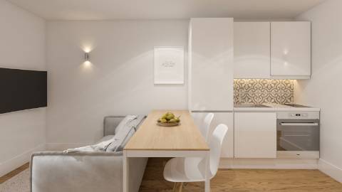 Apartamento T0 à beira da Marginal de Gaia!