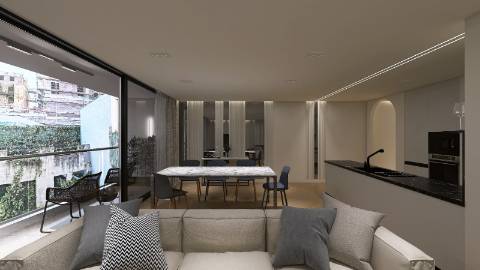 Apartamento T2 em Edifício Histórico com varanda no centro do Porto