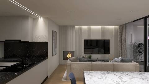 Apartamento T2 em Edifício Histórico com varanda no centro do Porto