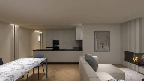 Apartamento T2 em Edifício Histórico com varanda no centro do Porto