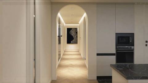 Apartamento T2 em Edifício Histórico com varanda no centro do Porto