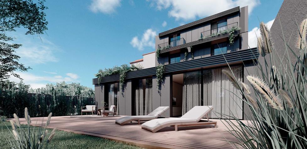Apartamento T2 com terraço localizado na cidade do Porto