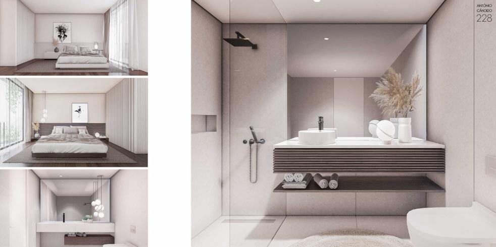 Apartamento T2 com terraço localizado na cidade do Porto