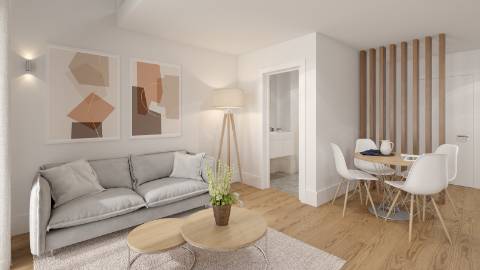 Apartamento T0 à beira da Marginal de Gaia!