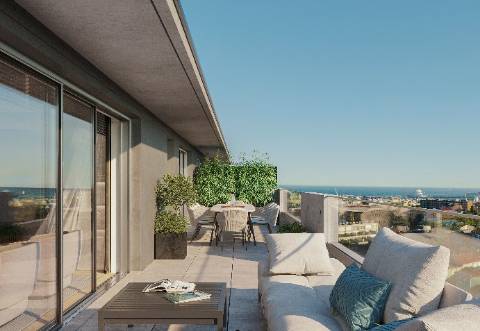 Apartamento T4 Duplex - Empreendimento Bloco de apartamentos OCTE