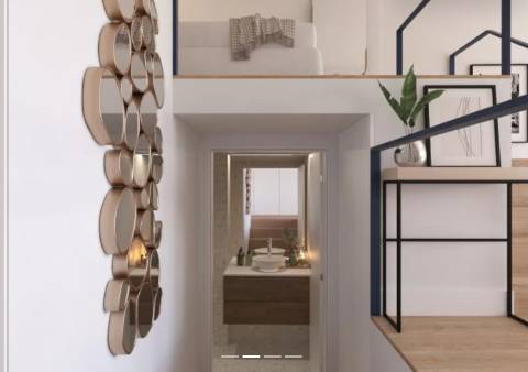 Apartamento T1 com mezzanine e varanda no Centro de Aveiro