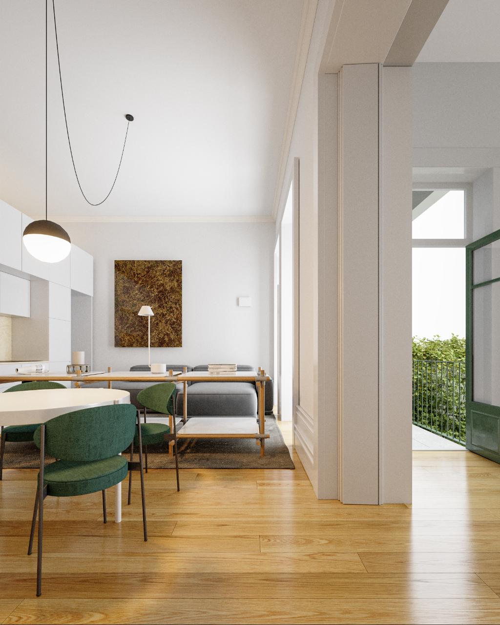 Apartamento T1 + 1