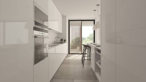 Apartamento T3 com vista mar.