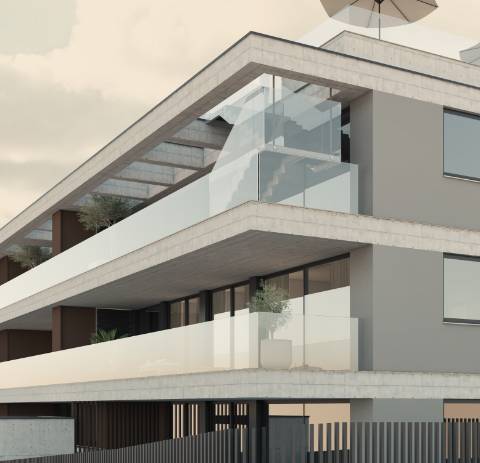Apartamento T4 com vista mar em Canidelo