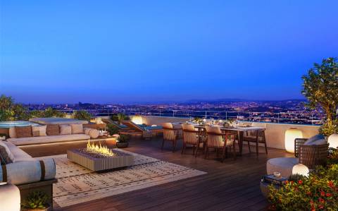 Apartamento T4 Duplex Premium com Terraço Amplo e Vista Panorâmica