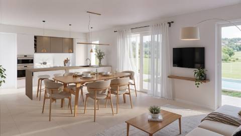 Moradia T2+1 com Piscina Privativa e Integração com o Campo de Golfe