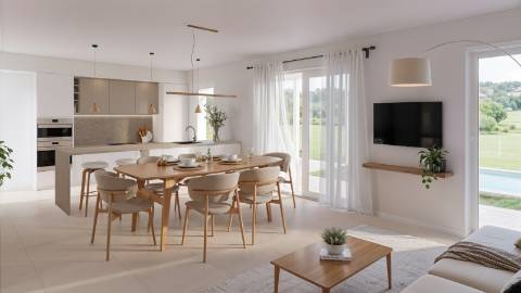Moradia T2+1 com Piscina Privativa e Integração com o Campo de Golfe