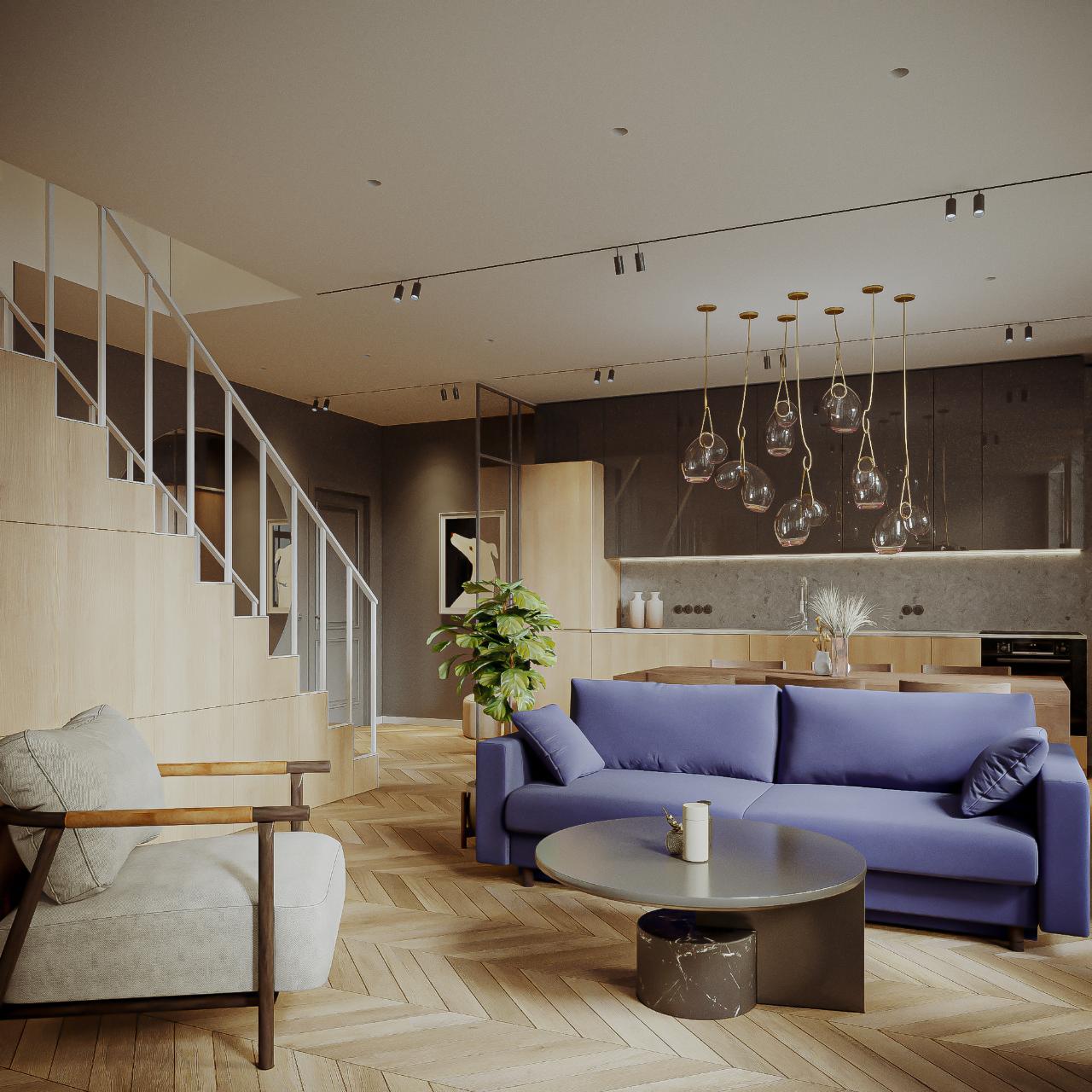 Apartamento T2 Duplex de 112m2 na Rua do Comércio do Porto