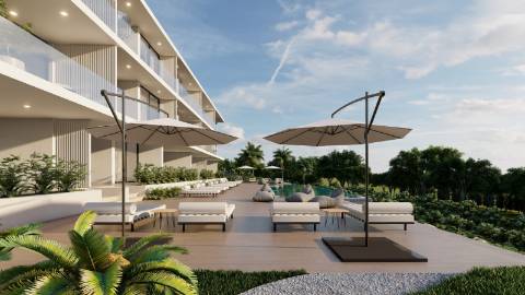 Penthouse T2 com Terraço Privado e Vista Mar
