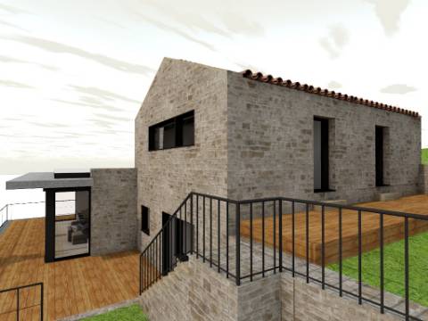 Moradia T1 com projeto