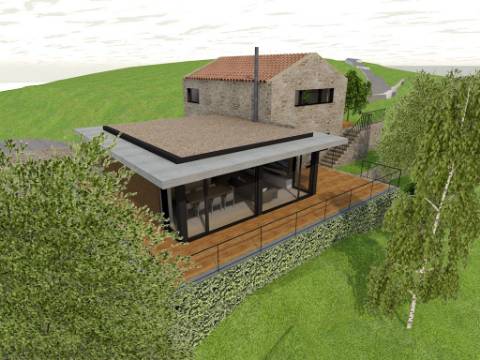 Moradia T1 com projeto