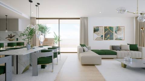 Apartamento T2 com piscina - Elite Bay View