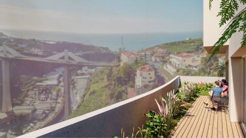 Moradia de tipologia T3, em Câmara de Lobos