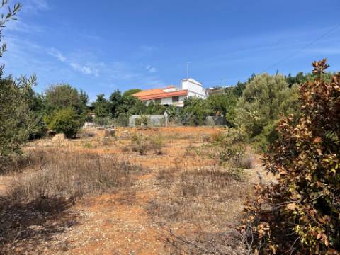 SANTA BÁRBARA DE NEXE - Lote de terreno com projeto aprovado para duas moradias de 4 quarto, VISTA MAR