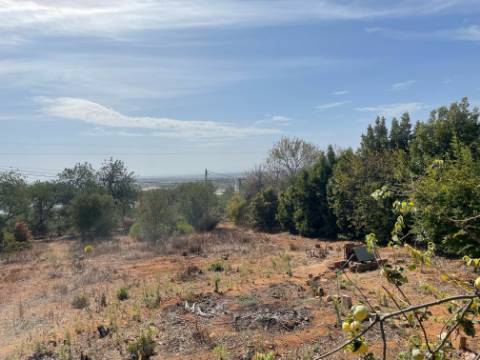 SANTA BÁRBARA DE NEXE - Lote de terreno com projeto aprovado para duas moradias de 4 quarto, VISTA MAR