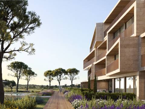 VILAMOURA - Penthouse T3 com rooftop com piscina privada em empreendimento em construção
