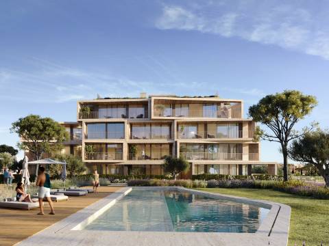 VILAMOURA - Penthouse T3 com rooftop com piscina privada em empreendimento em construção