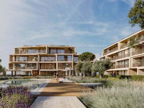 VILAMOURA - Penthouse T3 com rooftop com piscina privada em empreendimento em construção