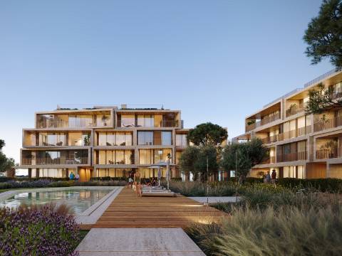 VILAMOURA - Penthouse T3 com rooftop com piscina privada em empreendimento em construção