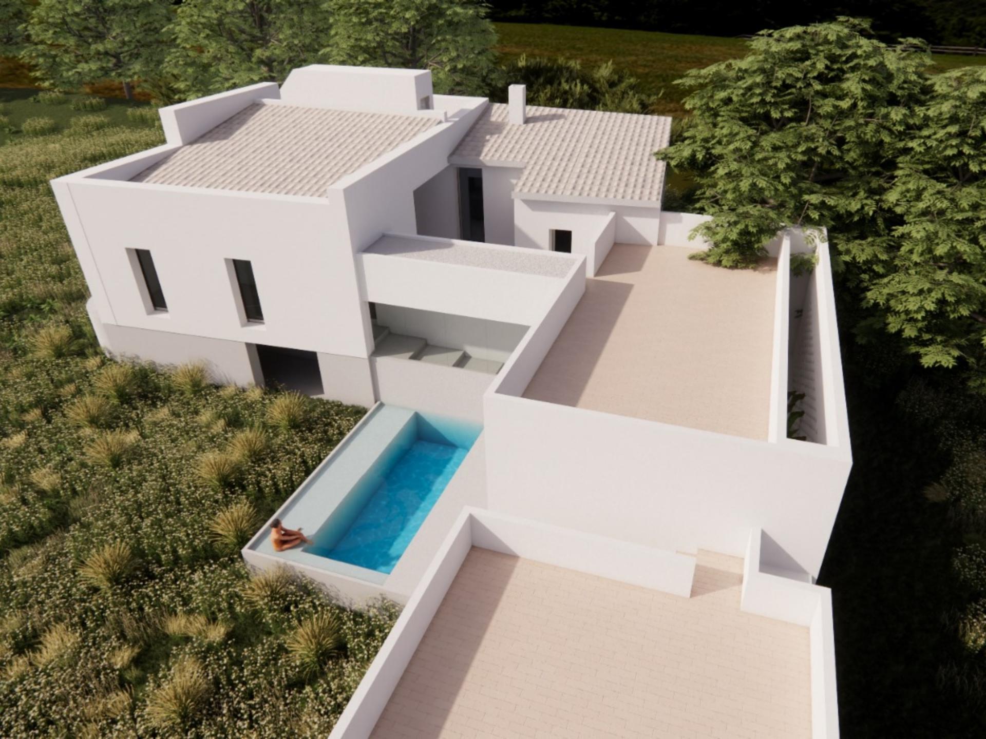 Terreno com 3 Ruínas em Propriedade com grande Potencial, Próximo de Boliqueime