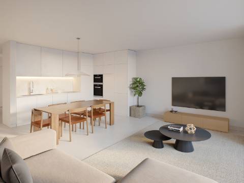 Lagos - Apartamento T1+1 em empreendimento com piscina, a 5 minutos da praia