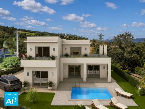 LOULÉ - Moradia T3 Contemporânea com Piscina perto da Quinta da Ombria Golf Resort