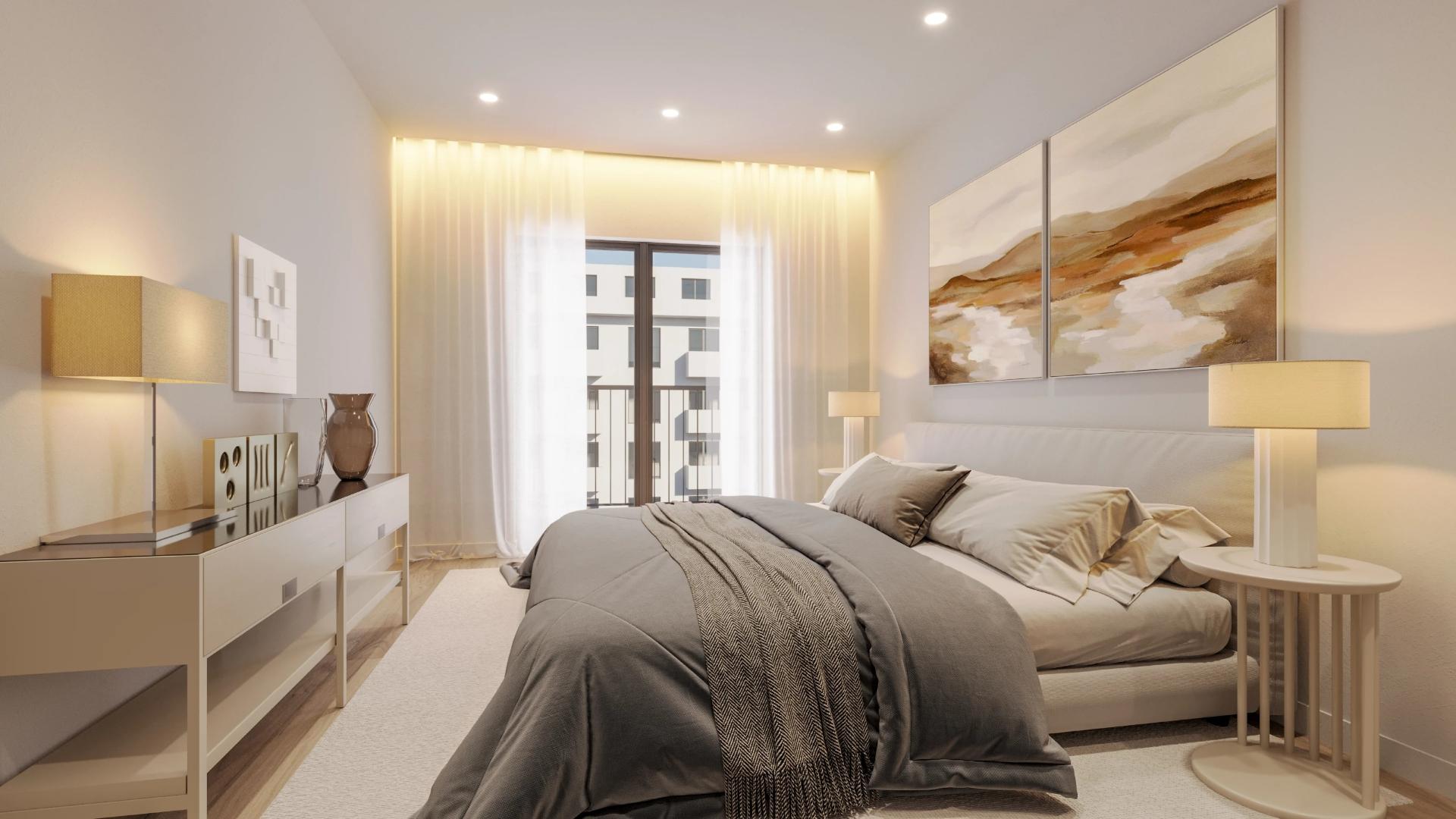 Apartamento T1+1 | Terraço | Montijo