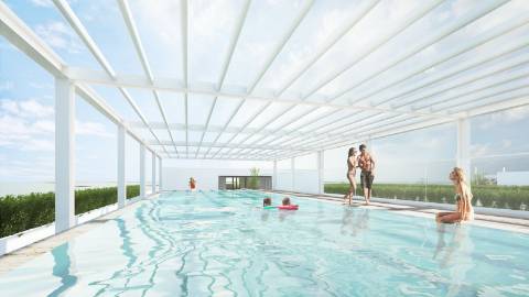 Espectacular Apartamento T1 + 1 de Luxo com Vista Ria Formosa