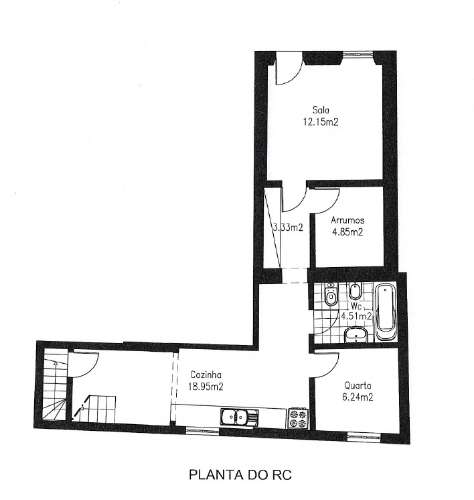 Moradia T2+1 em Fuzeta