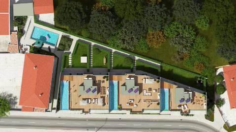 Apartamento T3 Premium em Faro com Rooftop e Piscina Privativa - Luxo Mediterrânico em Faro.